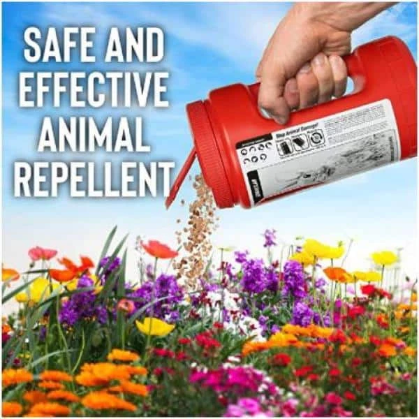 ANIMAL STOPPERS Animal Repellent, 2.5# Ready-to-Use Granular ShakerJug - Image 3