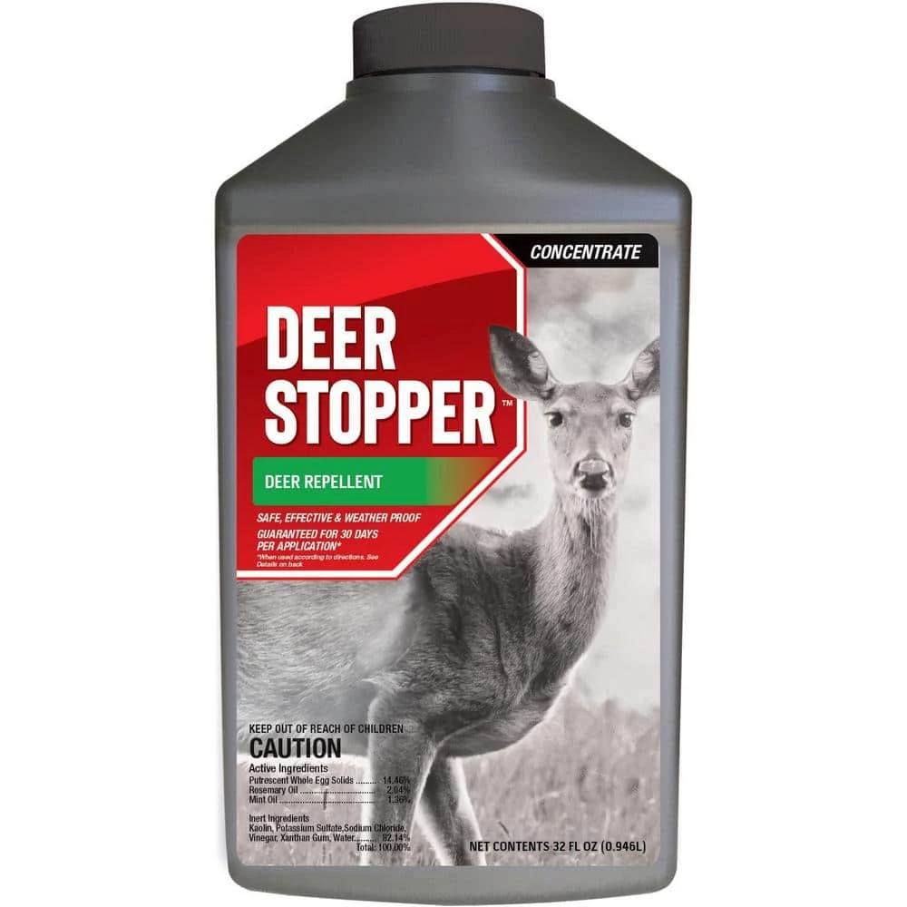 ANIMAL STOPPERS Deer Stopper Animal Repellent, 32 oz. Concentrate