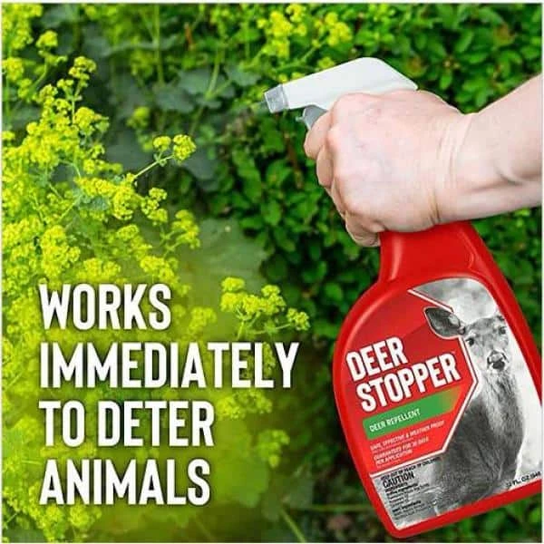 ANIMAL STOPPERS Deer Stopper Animal Repellent, Gallon Ready-to-Use with Nested Sprayer - Image 3