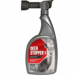ANIMAL STOPPERS Deer Stopper II Animal Repellent, 32 oz. Ready-to-Spray Hose End