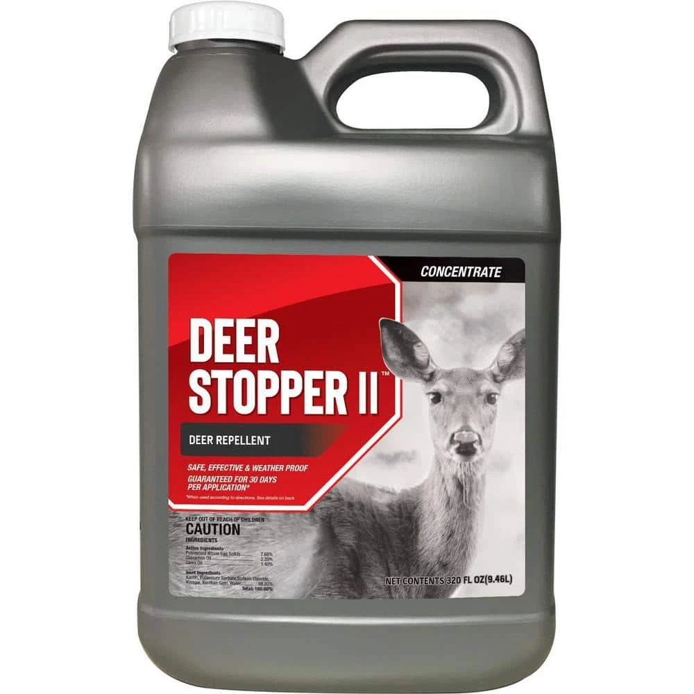 ANIMAL STOPPERS Deer Stopper II Animal Repellent, 2.5 Gal. Concentrate