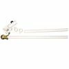 Annin Flagmakers 6 ft. White Aluminum Spinner Flagpole