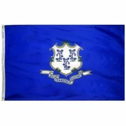 Annin Flagmakers 2 ft. x 3 ft. Nylon Connecticut State Flag
