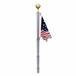 Annin Flagmakers Liberty 3 ft. x 5 ft. Nylon U.S Flag with 21 ft. Telescoping Flag Pole