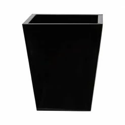 Nearly Natural 15 in. Classic Square Metal Planter