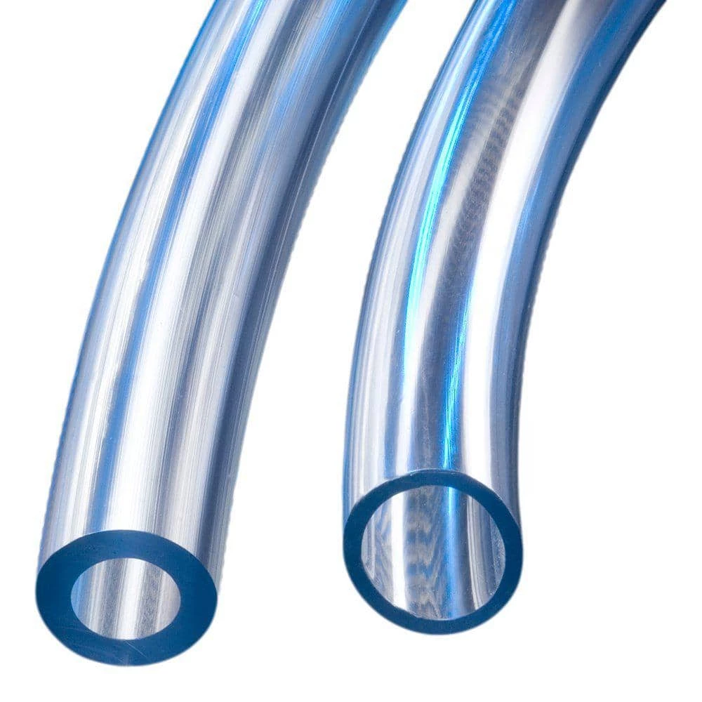 HYDROMAXX 1 in. I.D. x 1 1/4 in. O.D. x 50 ft. Crystal Clear Flexible Non-Toxic, BPA Free Vinyl Tubing - Image 2