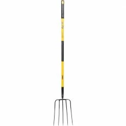 DEWALT 52 in. Fiberglass Handle 5-Tine Garden Fork