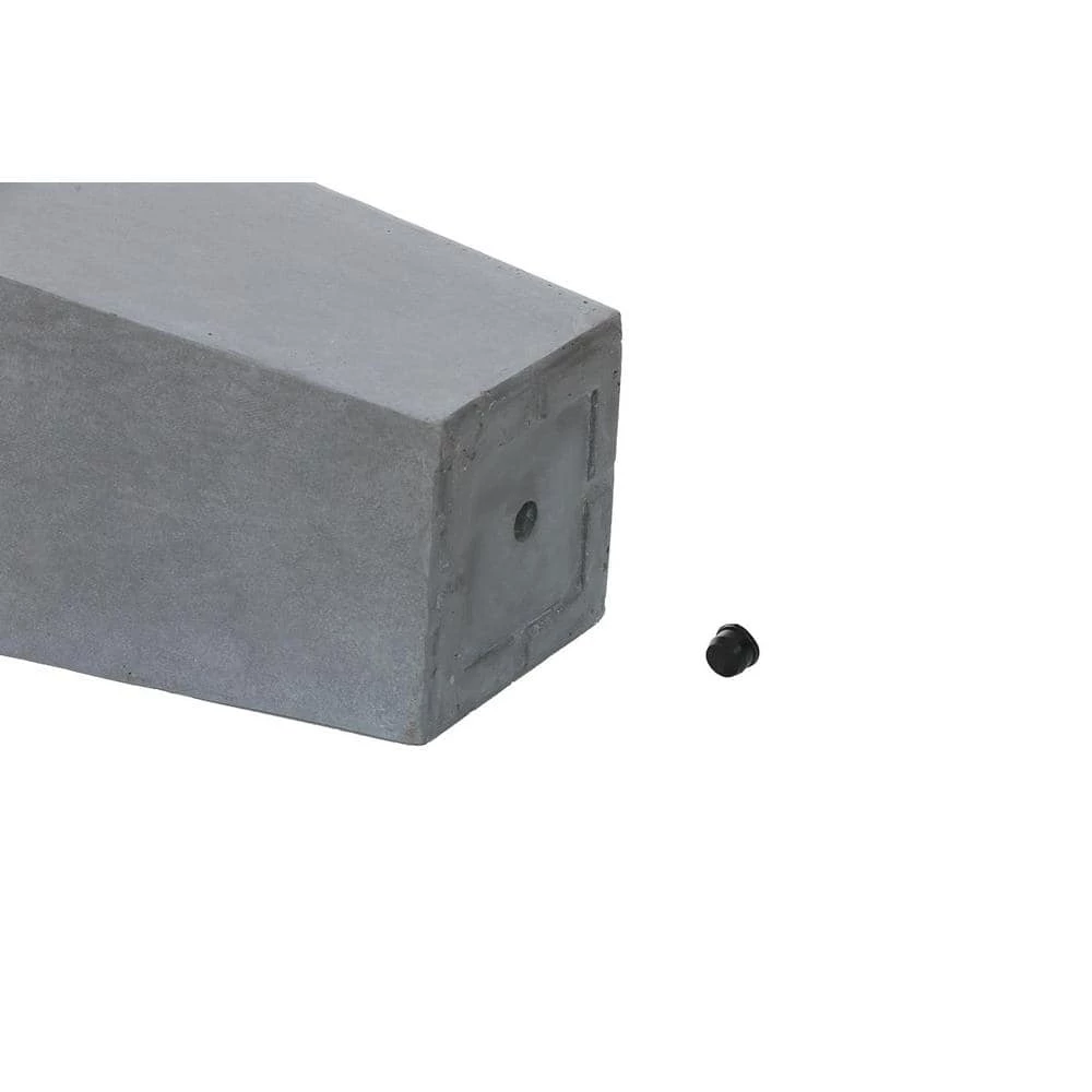 Luxen Home 24.2 in. H Light Gray MgO Composite Decorative Pot - Image 9