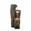 Luxen Home Cement Modern 3 Column Outdoor Fountain with LED Light