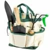 Pure Garden 8.25 in. Garden Tool and Tote Set (8-Piece)