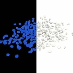 Pure Garden 200-Count Glow in the Dark Pathway Stones in Blue