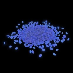 Pure Garden 500-Count Glow in the Dark Pathway Stones in Blue