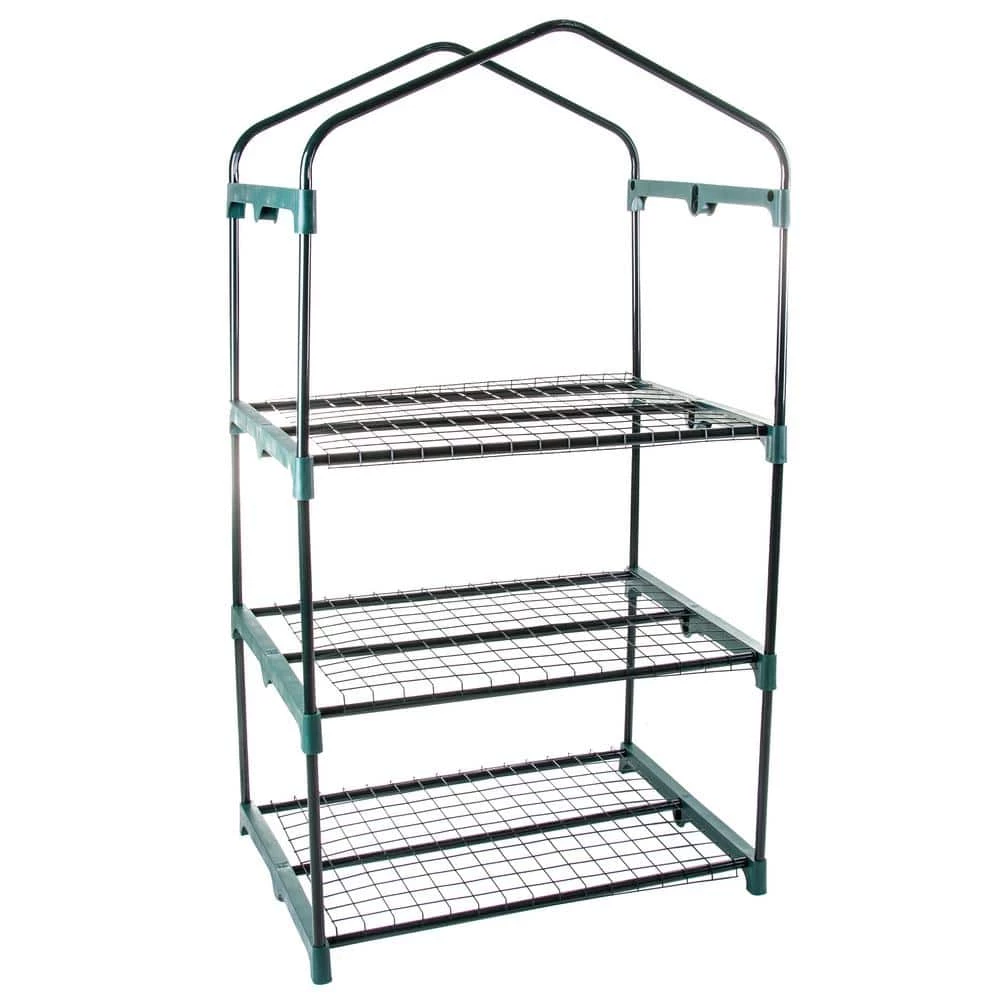 Pure Garden 27.5 in. x 19 in. x 50 in. 3 Tier Greenhouse - Image 7