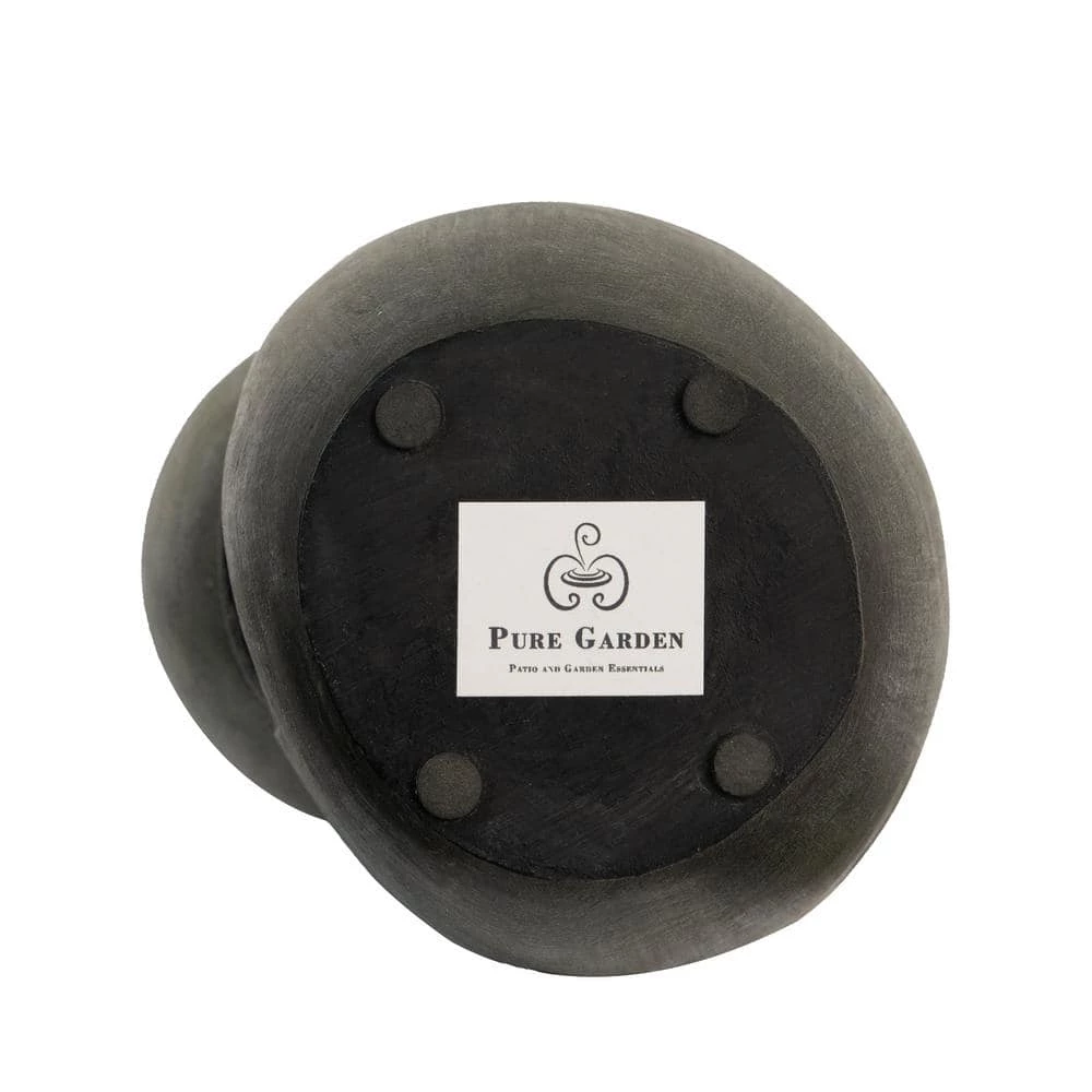 Pure Garden 8.5 in. 3-Tier Indoor Cascading Waterfall Tabletop Water Fountain with LED Lights - Image 4