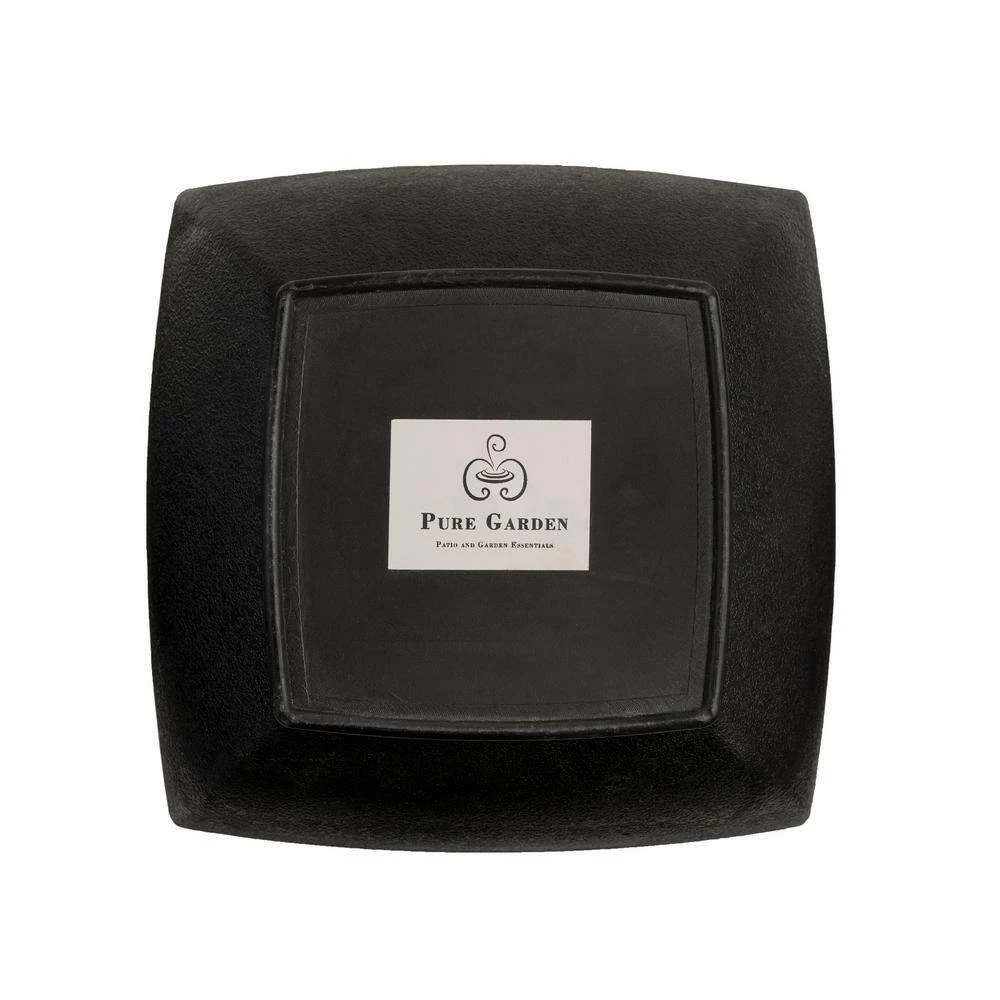 Pure Garden 7.25 in. Indoor Cascading Rock Formation Waterfall Tabletop Water Fountain with LED Lights - Image 4