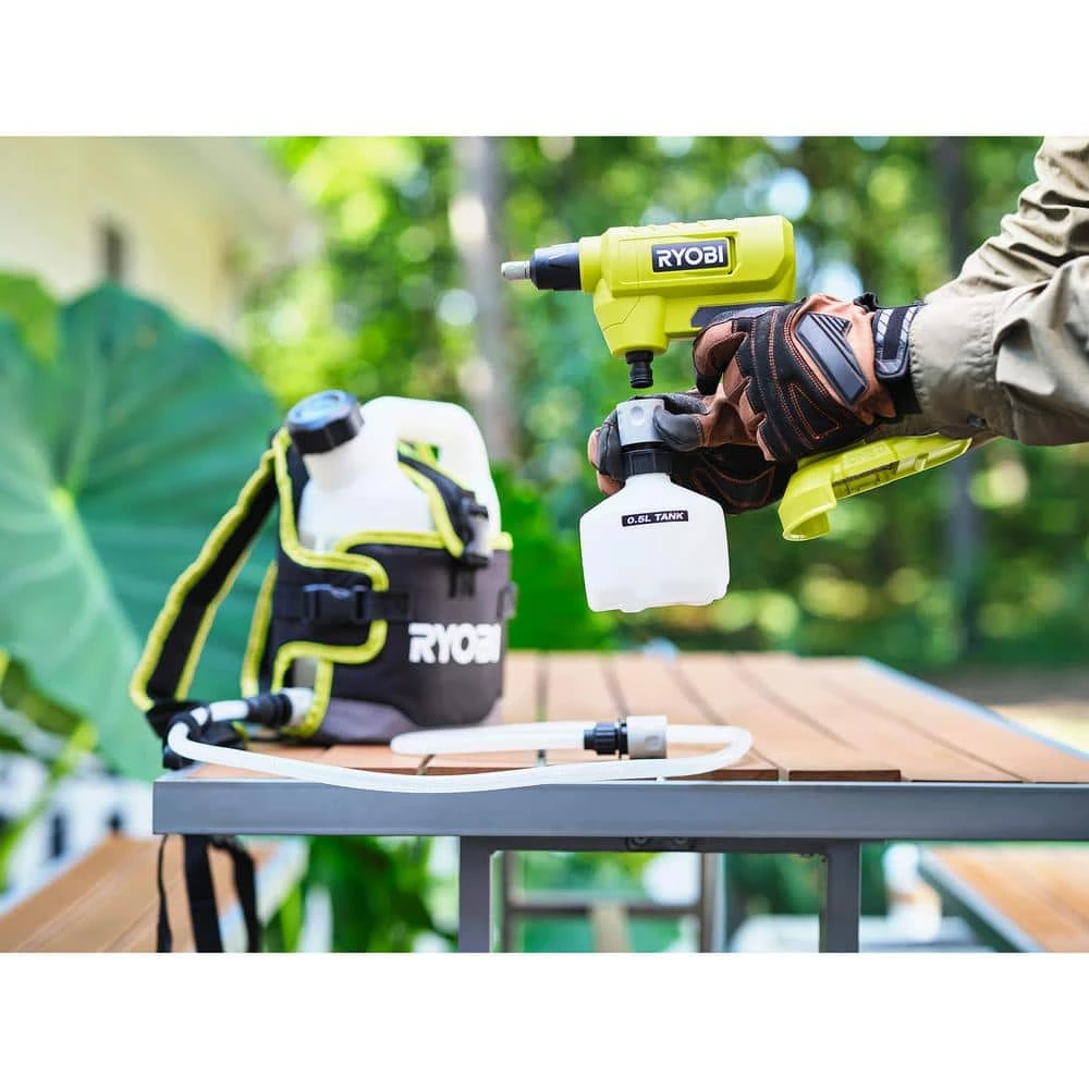 RYOBI ONE+ 18V Cordless Battery .5L Compact Chemical Sprayer (Tool Only) - Image 6