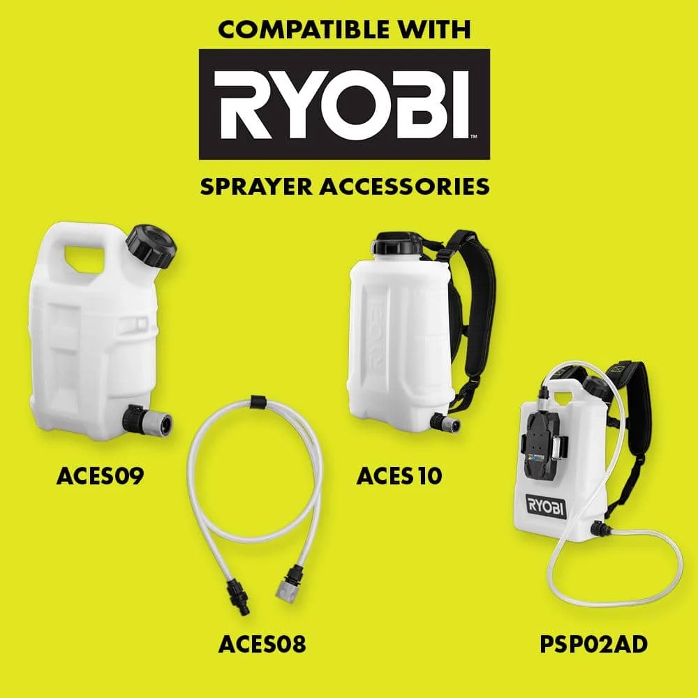 RYOBI ONE+ 18V Cordless Battery .5L Compact Chemical Sprayer (Tool Only) - Image 7