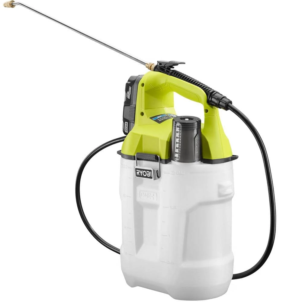 RYOBI ONE+ 18V Cordless Battery 2 Gal. Chemical Sprayer with Holster and Extra Tank (Tool Only) - Image 6