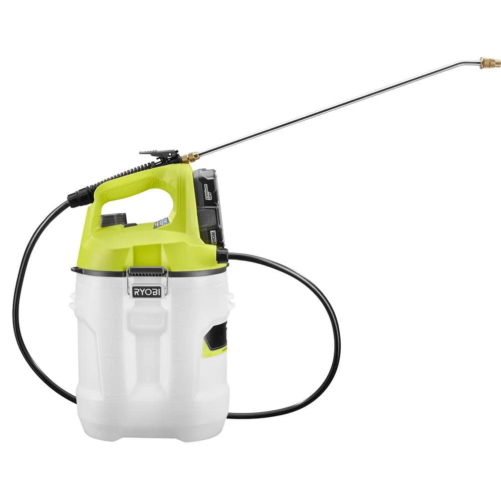 RYOBI ONE+ 18V Cordless Battery 2 Gal. Chemical Sprayer with 2.0 Ah Battery and Charger - Image 6