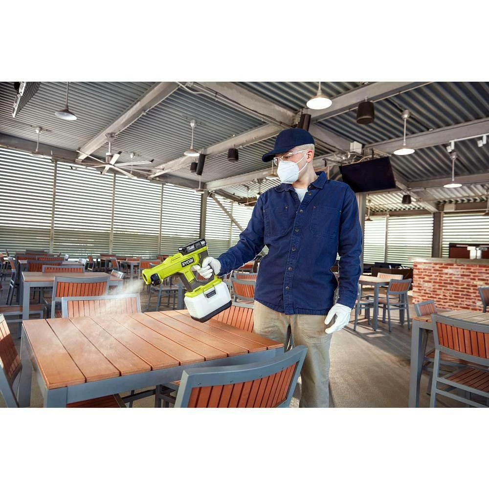RYOBI ONE+ 18V Handheld Electrostatic Sprayer (Tool Only) with 2L Replacement Tank - Image 9