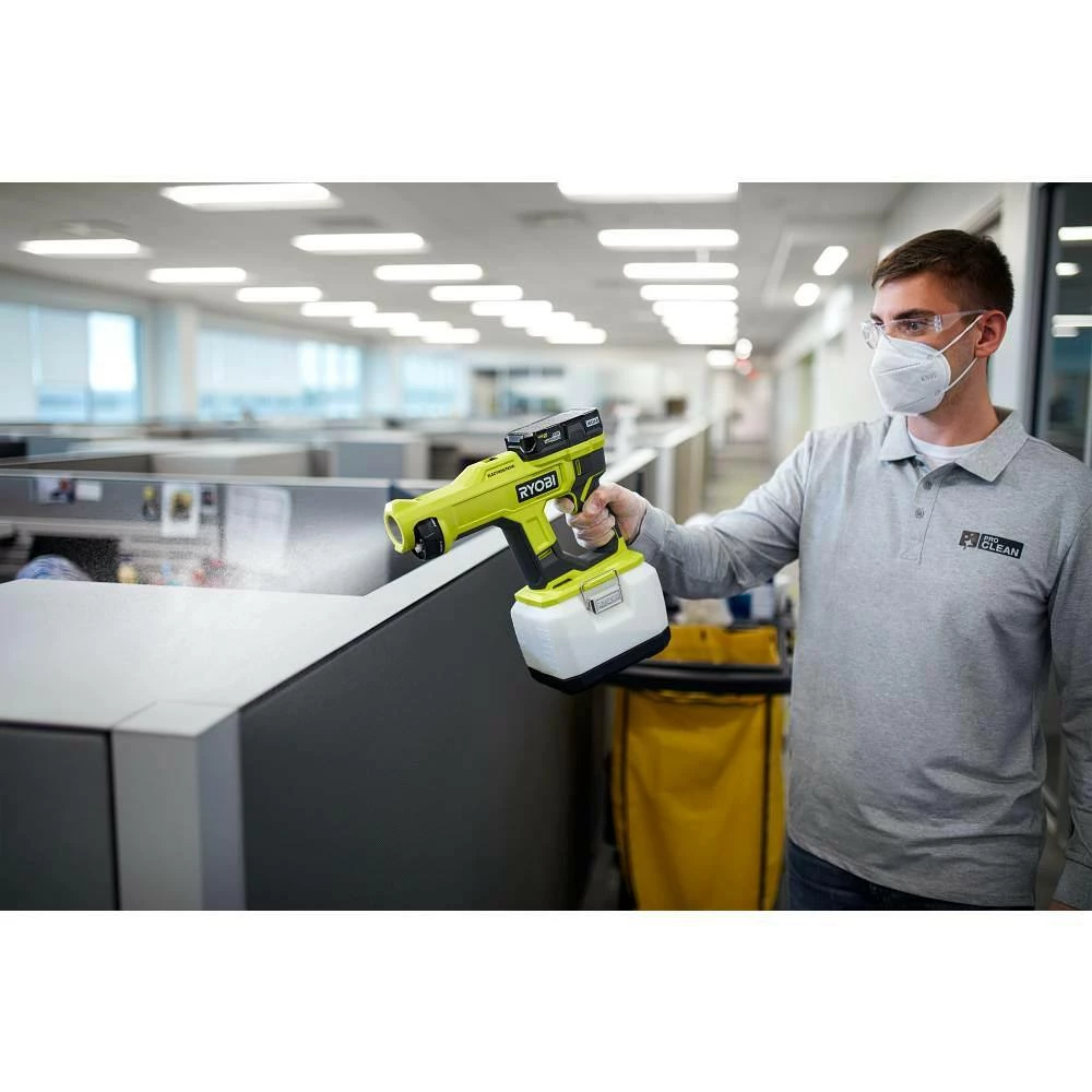 RYOBI ONE+ 18V Handheld Electrostatic Sprayer (Tool Only) with 2L Replacement Tank - Image 8