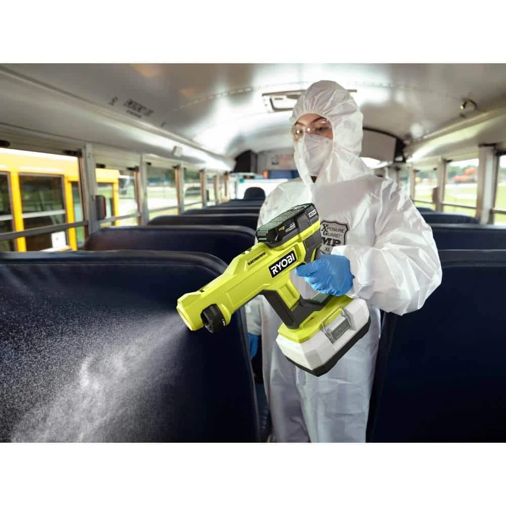 RYOBI ONE+ 18V Handheld Electrostatic Sprayer (Tool Only) with 50 Micron Replacement Nozzle (3-Pack) - Image 9