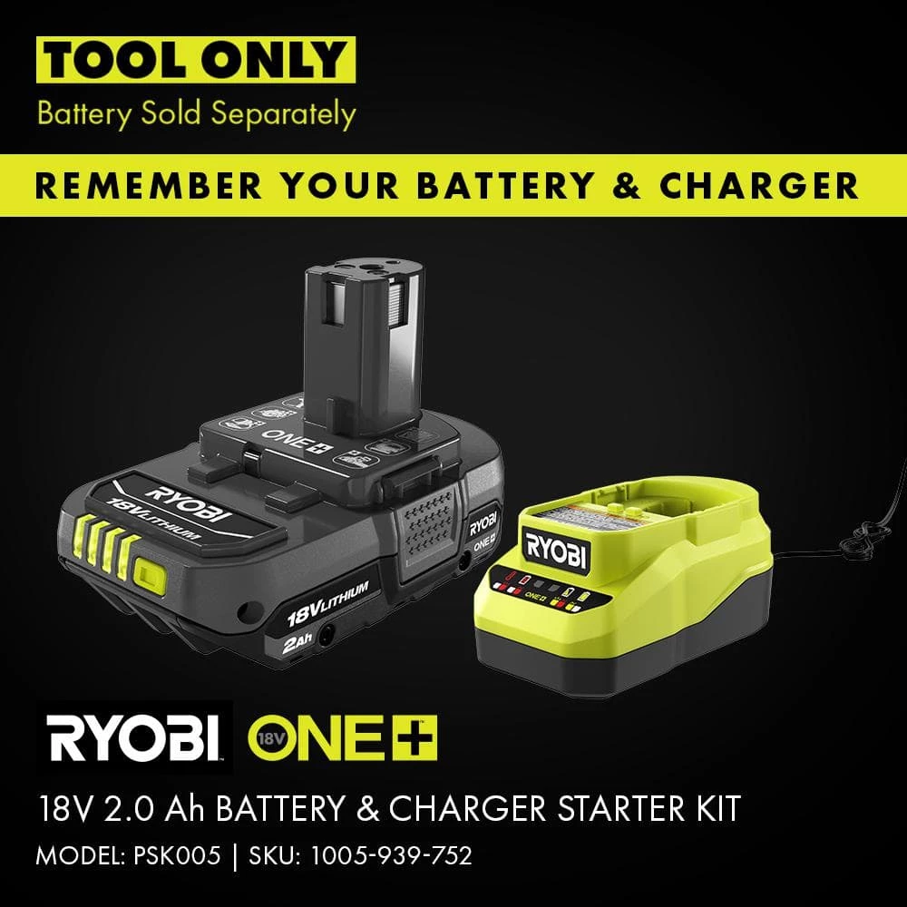RYOBI ONE+ 18V Handheld Electrostatic Sprayer (Tool Only) with 50 Micron Replacement Nozzle (3-Pack) - Image 13