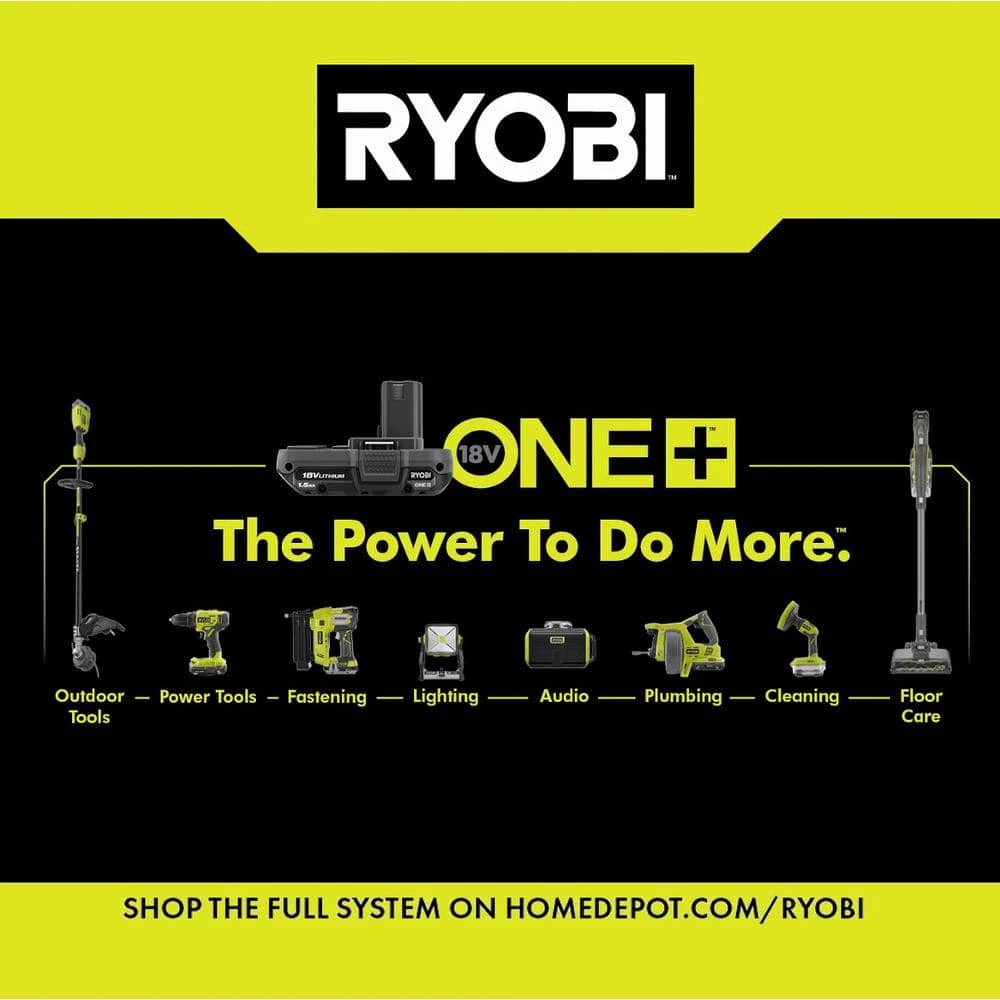 RYOBI ONE+ 18V Cordless Handheld Electrostatic Sprayer with High Performance 4.0 Ah Battery and Charger Kit - Image 15