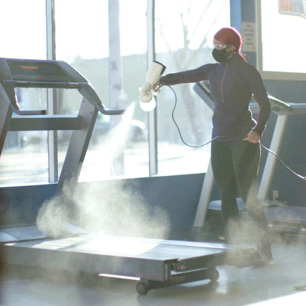 RYOBI ONE+ 18V Cordless Handheld Electrostatic Sprayer Kit with Battery & Charger and Clorox Turbo 64 oz. Disinfectant Cleaner - Image 9