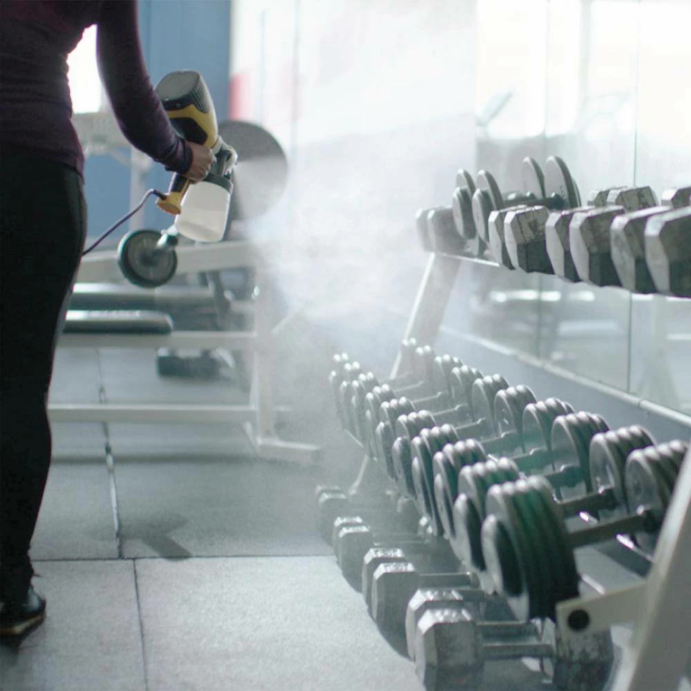 RYOBI ONE+ 18V Cordless Handheld Electrostatic Sprayer Kit with Battery & Charger and Clorox Turbo 64 oz. Disinfectant Cleaner - Image 8