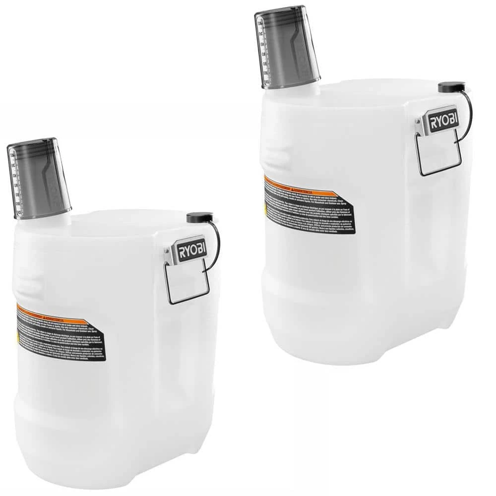 RYOBI ONE+ 18V Chemical Sprayer 2 Gal. Replacement Tank (2-Pack)